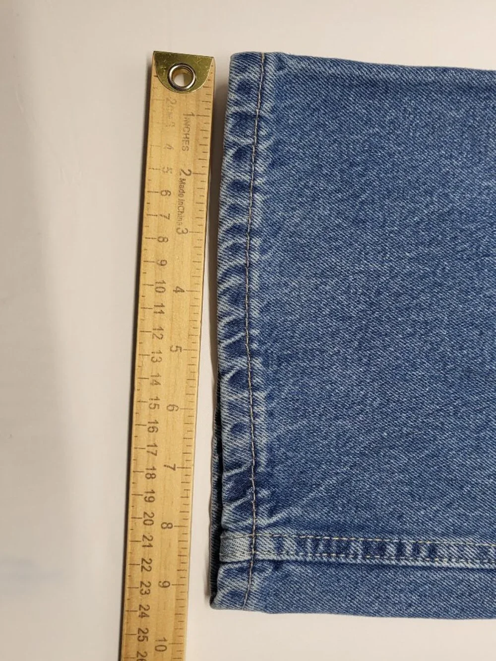 Dickies Mens Jeans 42 X 30 Relaxed Fit Blue Denim Pants Heavyweight 100% Cotton